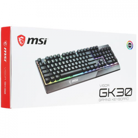 Клавиатура проводная MSI Vigor GK30, фото , изображение 7