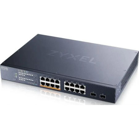 Коммутатор Zyxel NebulaFlex XMG1915-18EP-EU0101F 16x2.5Гбит/с 2SFP+ 8PoE++ 180W управляемый, фото 