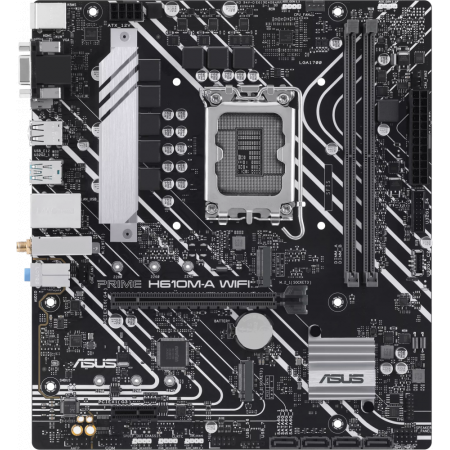 Материнская плата Asus PRIME H610M-A WIFI /LGA1700,H610,USB3.2GEN2,WIFI5,MB, фото 