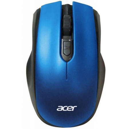 Мышь Acer OMR031 черный/синий оптическая (1600dpi) беспроводная USB (4but), фото 