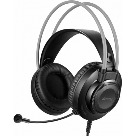 Гарнитура  A4Tech Fstyler FH200U серый 2м, фото 