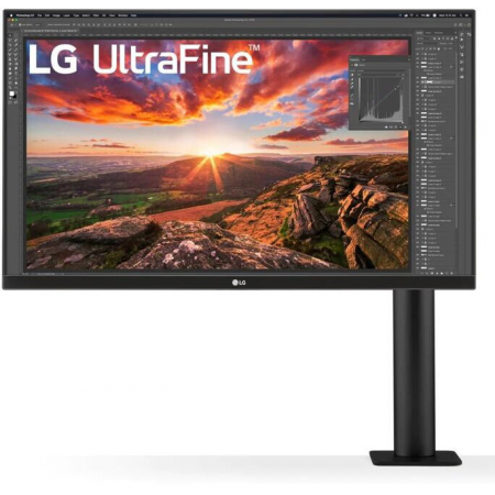 Монитор LG 27 UltraFine 27UN880-B черный IPS LED 16:9 HDMI M/M матовая HAS Piv 350cd 178гр/178гр 3840x2160 60Hz FreeSync DP 4K USB 7.8кг, фото 