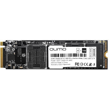 Накопитель QUMO M.2 SSD 256GB QM Novation Q3DT-256GHHY-NM2, фото 