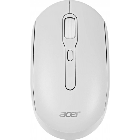 Мышь Acer OMR308 белый оптическая (1600dpi) беспроводная USB (4but), фото 