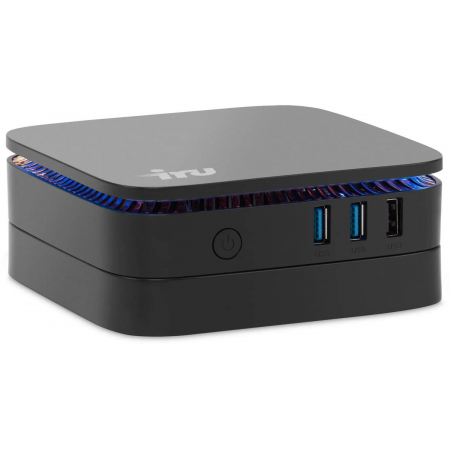 Неттоп IRU 110JLCN Cel N5105 (3.3) 8Gb SSD256Gb UHDG noOS GbitEth 400W черный (1975163), фото 