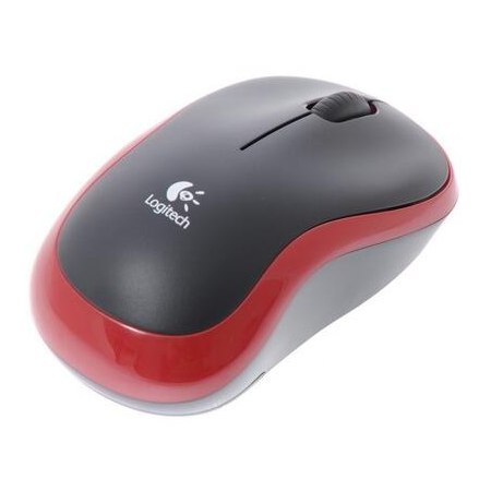 Мышь беспроводная Logitech M185 (910-002240) Красный, фото , изображение 4