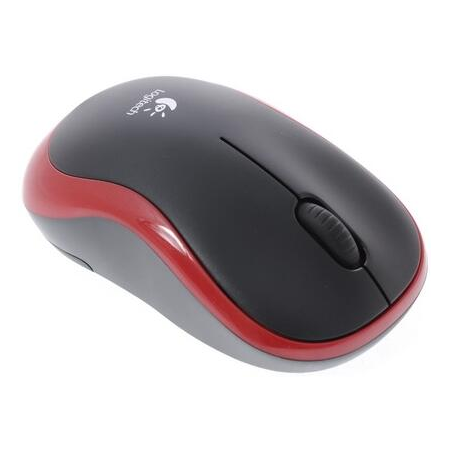 Мышь беспроводная Logitech M185 (910-002240) Красный, фото , изображение 3