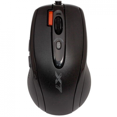 Мышь проводная A4Tech X-718BK Чёрный, фото , изображение 2