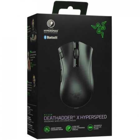 Мышь беспроводная Razer DeathAdder V2 X Hyperspeed (RZ01-04130100-R3G1) Чёрный, фото , изображение 6