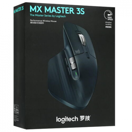 Мышь беспроводная Logitech MX Master 3s (910-006565) Чёрный, фото , изображение 5