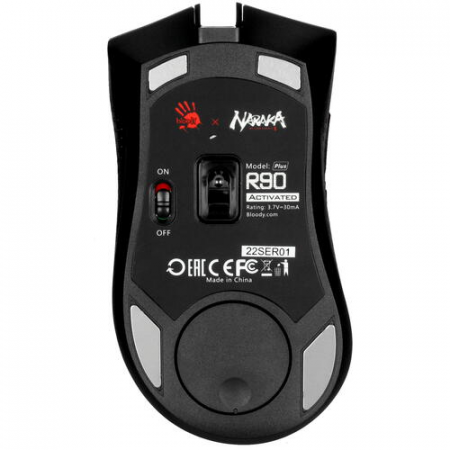 Мышь беспроводная A4Tech Bloody R90 Plus Naraka Белый, фото , изображение 5