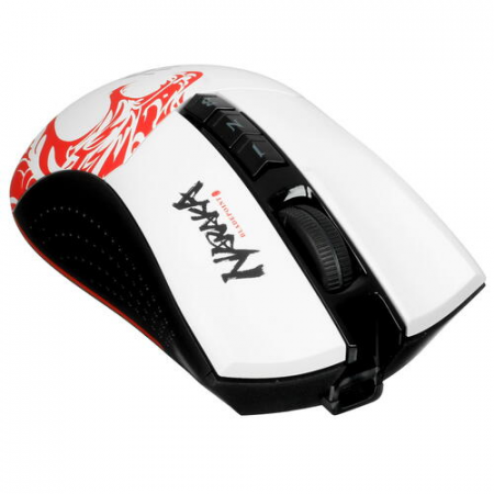 Мышь беспроводная A4Tech Bloody R90 Plus Naraka Белый, фото , изображение 3