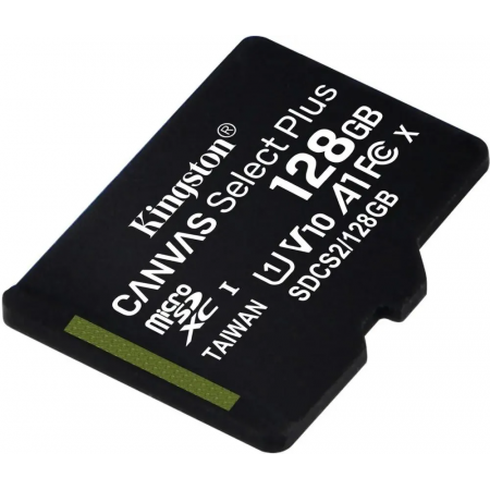 Карта памяти microSDXC 128Gb Kingston CanvSelect Plus + adapter, фото , изображение 3