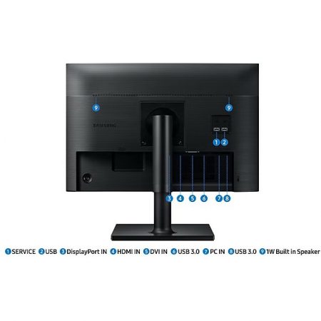 Монитор Samsung 24" LF24T450GYUXEN, фото , изображение 7