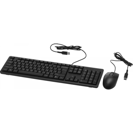 Клавиатура + мышь A4Tech KR-3330 клав:черный мышь:черный USB, фото 