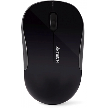 Мышь A4Tech G3-300NS черный оптическая (1200dpi) silent беспроводная USB для ноутбука (2but), фото 