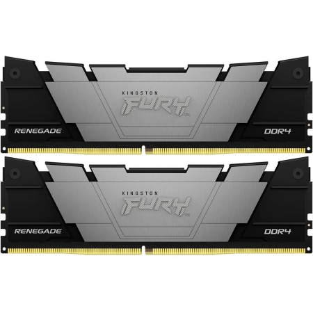Оперативная память 16GB Kingston DDR4 3200 DIMM FURY Renegade Black Gaming Memory KF432C16RB2K2/16 Non-ECC, CL16,1.35V, Кит 2х8GB , RTL, фото 