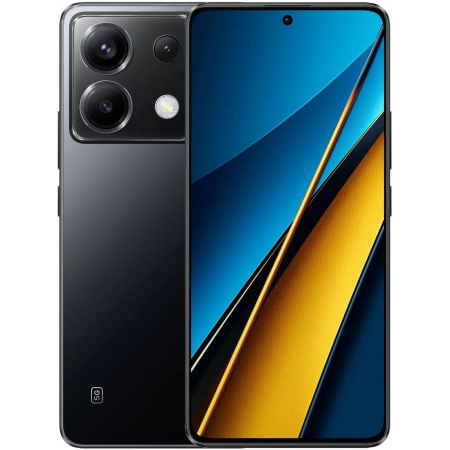 Смартфон Xiaomi POCO X6 5G 12/256GB Black, фото 