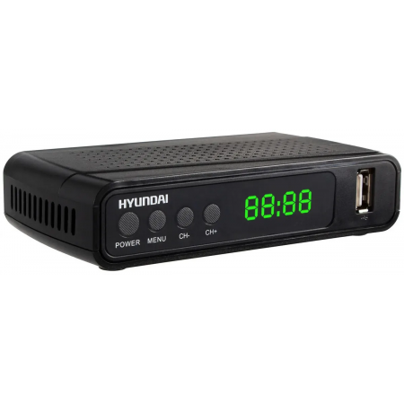 HYUNDAI H-DVB520 черный Цифровой TV ресивер, фото 
