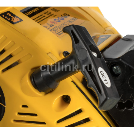 Бензопила CHAMPION 125T  10''-3/8''-1.3-40Е 0.7 кВт 3.2кг, фото , изображение 5