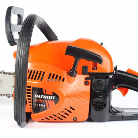Бензопила Patriot PT 4518 2100Вт 2.9л.с. дл.шин.:45см, фото , изображение 5