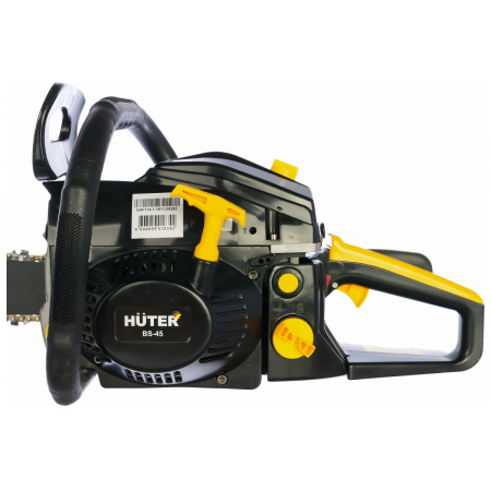Бензопилы Huter BS-45 70/6/2 Бензопила { 1,7 кВт, 45 см3, бак 0,55 л, антивиб. система, шина 45см/18, 7кг }, фото , изображение 2