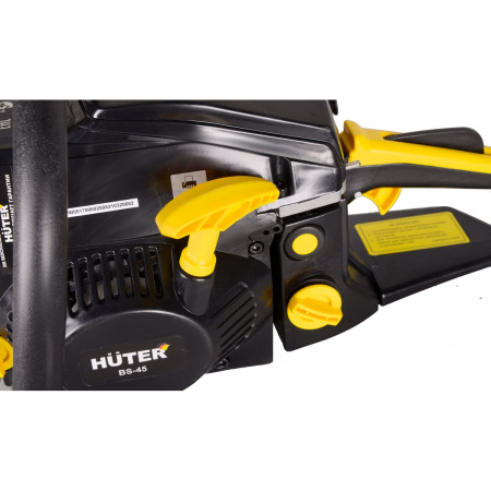 Бензопилы Huter BS-45 70/6/2 Бензопила { 1,7 кВт, 45 см3, бак 0,55 л, антивиб. система, шина 45см/18, 7кг }, фото , изображение 3