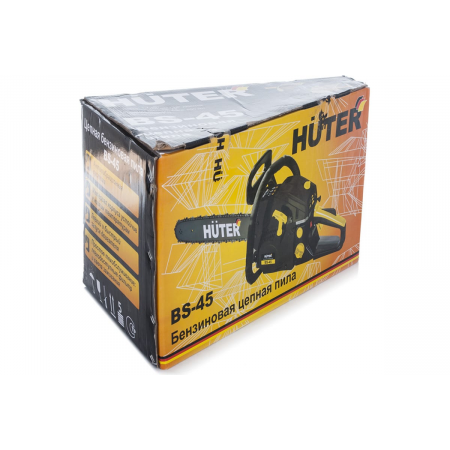 Бензопилы Huter BS-45 70/6/2 Бензопила { 1,7 кВт, 45 см3, бак 0,55 л, антивиб. система, шина 45см/18, 7кг }, фото , изображение 8