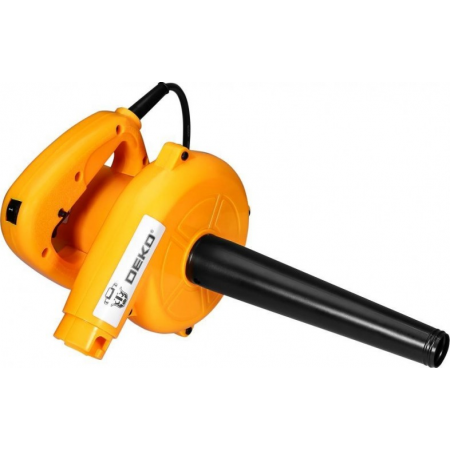 Воздуходувка-пылесос Deko DKBL1100 1100Вт пит.:от сети желтый, фото , изображение 2