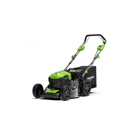Газонокосилка аккумуляторная  GreenWorks GD40LM46SP 40В, 46см, самоходная (c аккумуляторной батареей 4АЧ и зарядным устройством) (2506807UB), фото , изображение 3