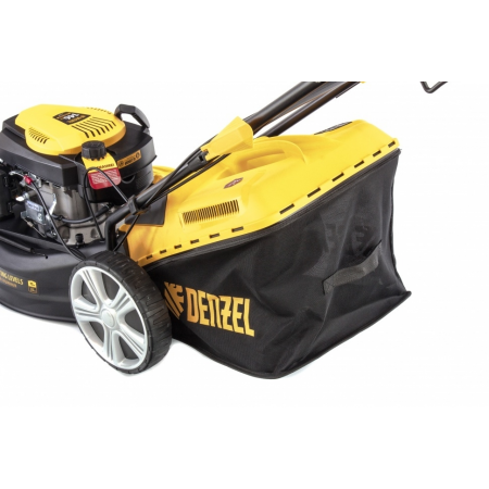 Газонокосилка бензиновая GLR-460SP-ZS, 149 см3, ширина 46 см, привод, травосборник 65 л// Denzel, фото , изображение 3