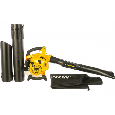 Измельчитель всасывающий бензо CHAMPION GBV326S  0.75кВт/1лс 26см3 612м3/ч 40л 7.8кг, фото , изображение 2