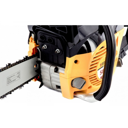 Пила цепная бензиновая Denzel DENZEL DGS-5820, шина 50 см, 58см3, 4,1 л.с., шаг 0,325, паз 1,5 мм,, фото , изображение 4