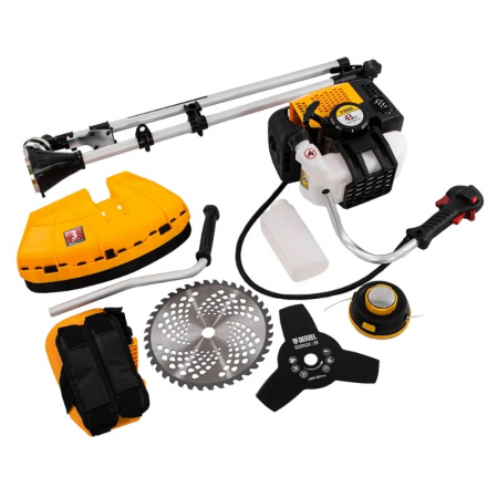 Триммер бензиновый Denzel DGT 430S, 43см3, 2,5 л.с. 96237, фото , изображение 3