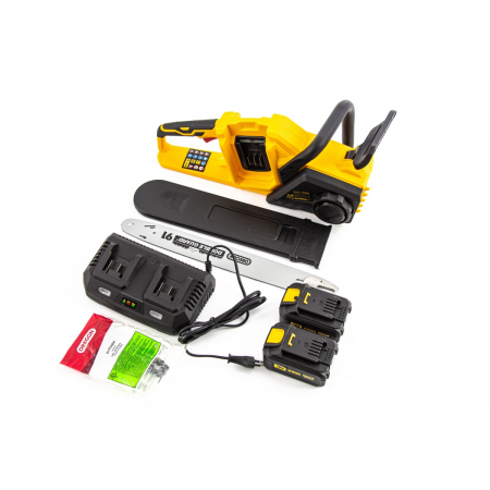 Электрическая цепная пила Denzel RCS400-36 дл.шины:14 (35cm) 2аккум. 4Ач ЗУ (58610), фото , изображение 7