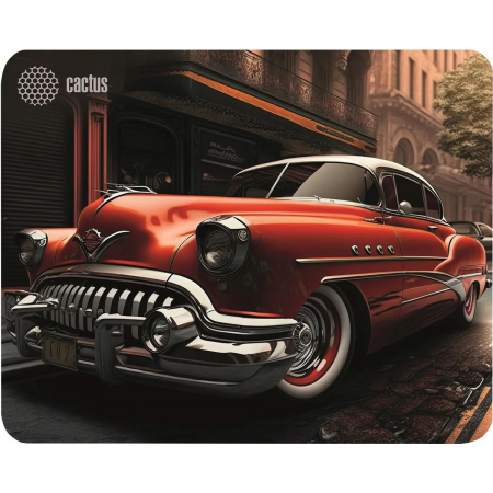 Коврик для мыши Cactus Red Car 300x250x2мм (CS-MP-P07M), фото 