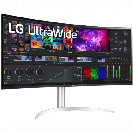 Монитор LG 40 40WP95C-W черный IPS LED 21:9 (Ultrawide) HDMI M/M матовая HAS Pivot 3000:1 300cd 178гр/178гр 5120x2160 DisplayPort FHD USB 15.2кг, фото 