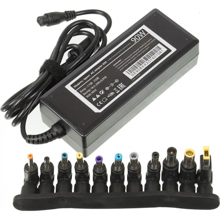 Блок питания Ippon E90 автоматический 90W 15V-19.5V 8-connectors 6A от бытовой электросети LED индикатор, фото 