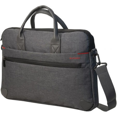 Сумка для ноутбука женская Sumdex NON-913GY Meg Cosmo Brief до 15,4 (нейлон/полиэстер, серый, 39.4 x 31.1 x 8.3 см), фото 