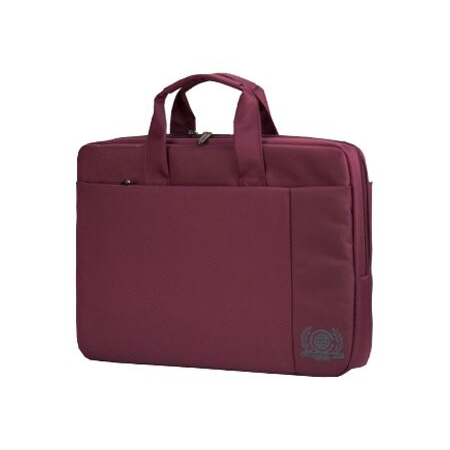 Сумка для ноутбука Сумка Continent CC-215 PP (полиэстр, фиолетовый, 15,6''), фото 