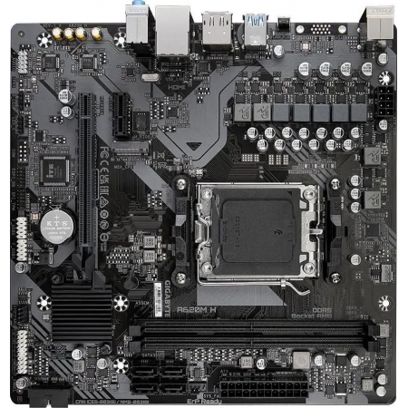 Материнская плата Gigabyte A620M H Socket AM5 2xDDR5 mATX AC`97 8ch(7.1) GbLAN RAID+VGA+HDMI, фото 