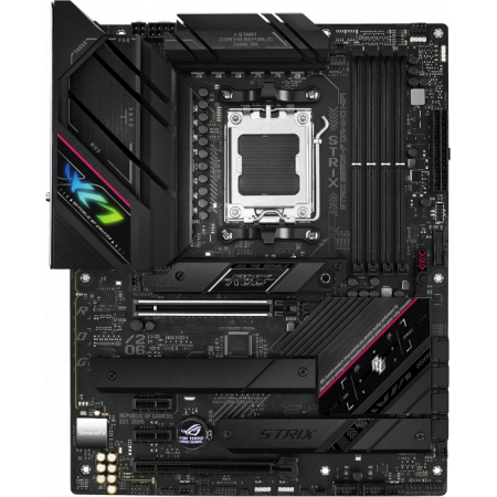 Материнская плата Asus ROG STRIX B650E-F GAMING WIFI SocketAM5 AMD B650 4xDDR5 ATX AC`97 8ch(7.1) 2.5Gg RAID+HDMI+DP, фото 