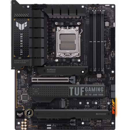 Материнская плата ASUS TUF GAMING X670E-PLUS, Socket AM5, X670, 4*DDR5, HDMI + DP, SATA3 + RAID, M2, Audio, Gb LAN, USB 3.2, USB 2.0, ATX ; 90MB1BJ0-M0EAY0, фото 