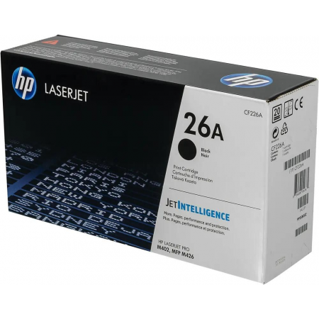 Тонер Картридж HP 26A CF226A черный для HP LJ Pro M402/M426 (3100стр.), фото 