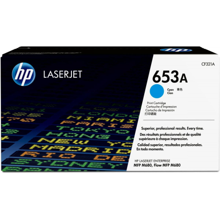 Тонер Картридж HP 653A CF321A голубой для HP MFP M680 (16000стр.), фото 