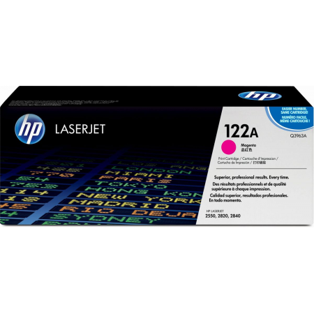 Тонер-картридж HP Q3963A пурпурный для Color LaserJet 2550 4000 стр., фото 