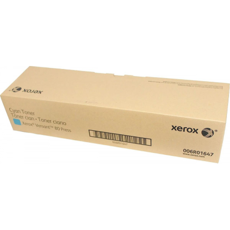 Тонер-картридж 006R01647 синий для Xerox Versant 80/180, фото 