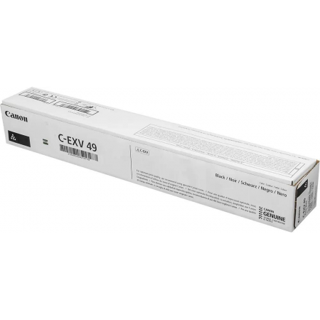 Тонер-картридж Canon C-EXV49BK 8524B002 черный для копира iR-ADV C33xx, фото 