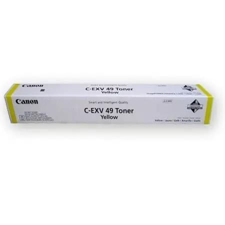 Тонер-картридж Canon C-EXV49Y 8527B002 желтый для копира iR-ADV C33xx, фото 