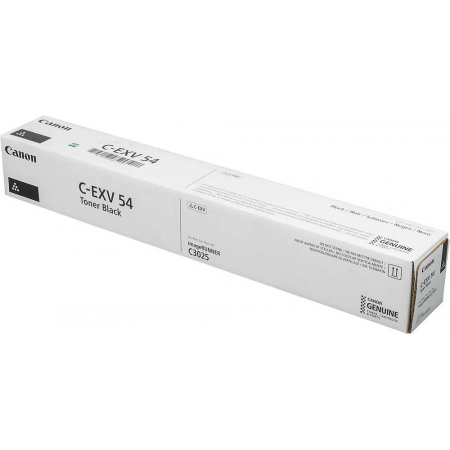 Тонер-картридж Canon C-EXV54BK 1394C002 черный туба для копира C3025i, фото 